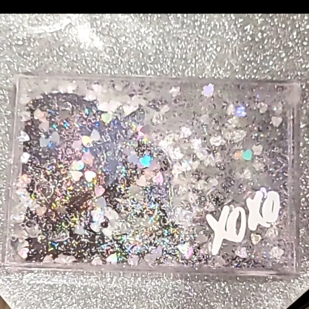 Burnes Of‎ Boston XOXO Heart Confetti Acrylic Interchangeable Photo Frame Set